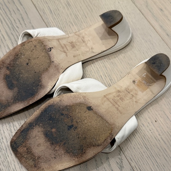 Club Monaco Miara Leather Sandals - Picture 5 of 6